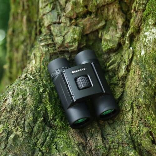 New arrival Eyeskey telescope HD 10x25 Waterproof Foldable Binoculars Bak4 Prism Optics Telescope for Camping Hunting Outdoor