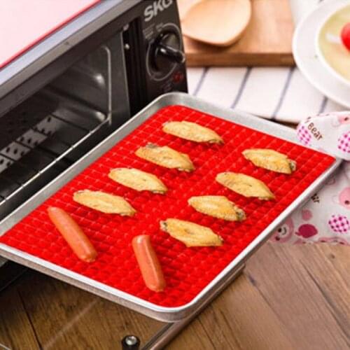 Large Silicone Baking Mat Food Grade Large Kitchen Household Barbecue Baking Insulation Silicone Mat Creative Kitchen Tools