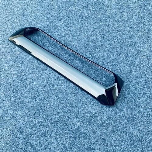 For Nissan Roox 2021 2022 ABS Black Accessories Interior Middle Air Conditioning AC Outlet Vent Cover Trim