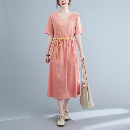 Chikichi Solid Summer Dresses