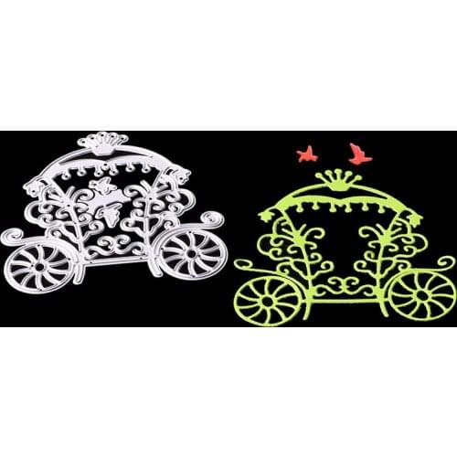 Flower Vehicle Metal Cutting Dies for scrapbooking Stencils for Craft Paper DIY Scrapbook new dies Cut Template