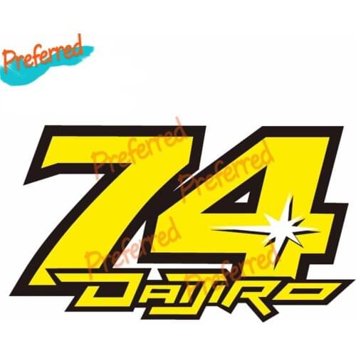 For Daijiro Kato Fine Decal Waterproof Personality Car PVC Stickers Vinyl Material Occlusion Scratch for VAN JDM RV