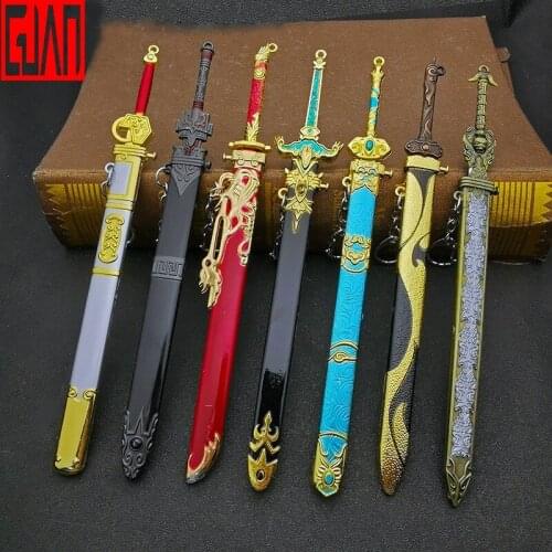 Fights Break Sphere Fu Yaolu fengyun Domination Of The World Nine-five Sovereign Sword Bounce Edition Alloy Model Ornaments