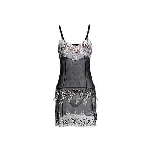 Erotic Lingerie Sexy Costumes Nightwear Lace Transparent Underwear G-string Sexy Lingerie Sleep Dress Plus Size Adult Products