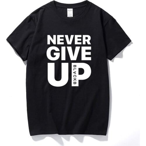 Never Give Up T shirt Salah Barcelona 4-0 Tee Fan Football T-shirt Premium Quality Cotton Streetwear Casual Tops