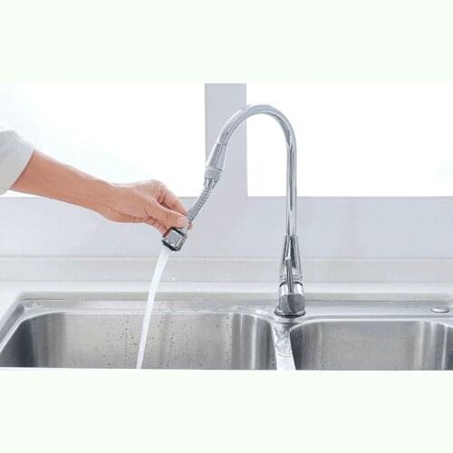 360 Stainless Water Saving Flexible Faucet Sprayer Turbo Flex Sink Faucet Aerators Jet Sprayer Kitchen Extension Accessories