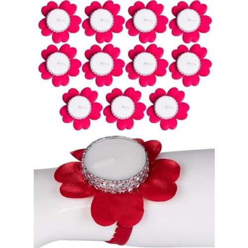 Henna AtölyesiKına Night Hand painted Candles Satin 12 Pcs хна для мехенди henna bride veil welon