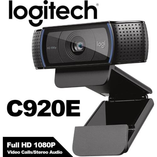 Logitech C920E 1080P Camera HD Smart Live Anchor Webcam Laptop Office Meeting Video Calling Camera for Windows Mac Chrome