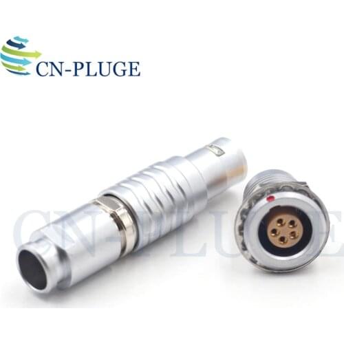 M12 FGG/EGG 1B 5 Pin Plug and solder Socket Push Pull Electronic Male Female Aviation Industrial Connector