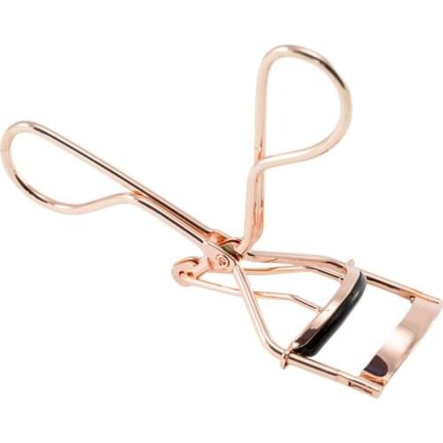 Magic Handy Rose Gold Eye Eyelash Curler Eyelash Cosmetic Makeup Tools Metal Eyelash Curler Rose Gold