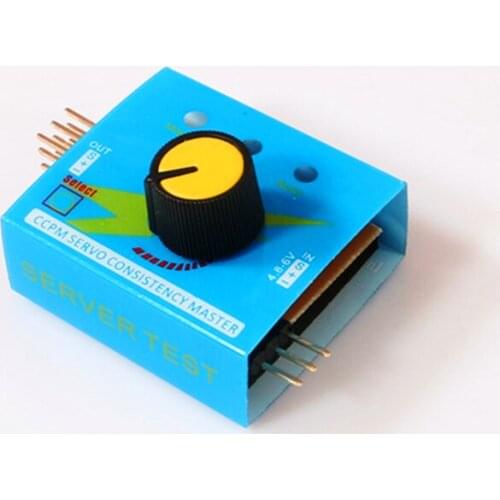 Multi Servo Tester 3CH ECS Consistency Speed Controler Power Channel CCPM Meter Master Checker RC Dron Helicopter Part
