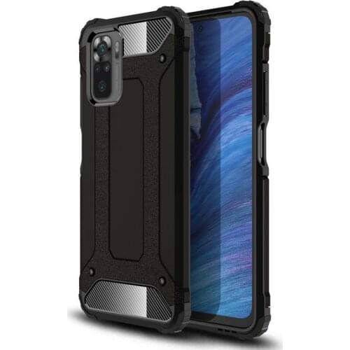 Shockproof Case For Xiaomi Redmi Note 10 Pro Max Dual Layer Armor Hybrid Hard PC Back Cover For Redmi Note 9T 5G Coque Fundas