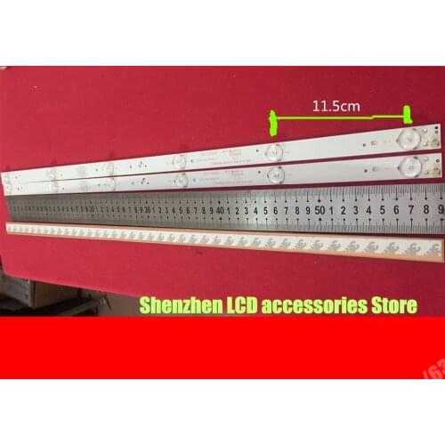 FOR 3piece/lot LCD TV backlit lens LED lamp LED 32-inch 6 lamp Used in Rowa Skyworth Changhong backlight bar is 59cm