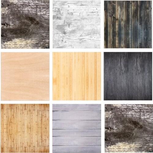 Retro Wooden Board Background Vinyl Photography Backdrops Photo Studio Props