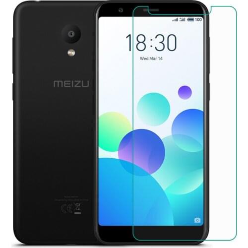 Tempered Glass For Meizu M8c GLASS 9H 2.5D Protective Film Explosion-proof Clear LCD Screen Protector Phone cover