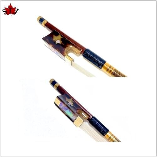 1pcs of best brazil wood professional Violin bow beautiful shell forg