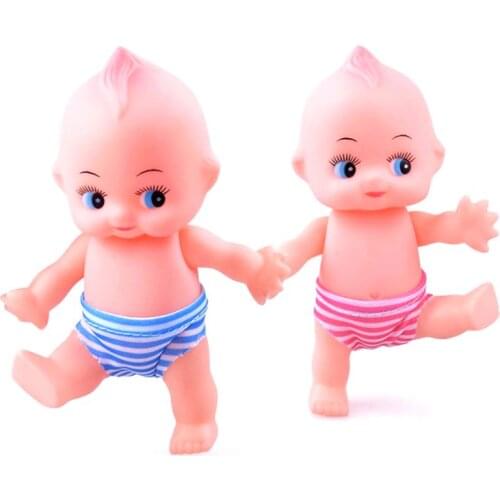 1pc Soft Silicone Rubber Squeezing Sound Baby Bath Beach Vocal Toys Kids Playing BX0D