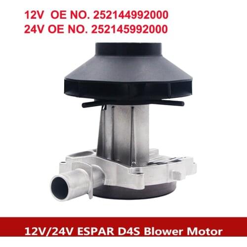 12V 24V NMB Bearing Blower Fan Motor 252145992000 / 252144992000 For Eberspacher Airtronic D4S Diesel Parking Air Heaters