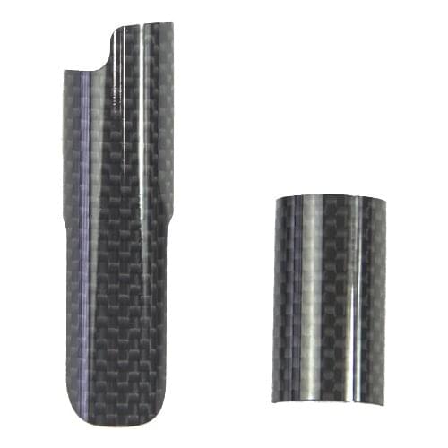 Aceoffix Folding bicycle carbon fiber chain protector for brompton rear fork protection sticker set