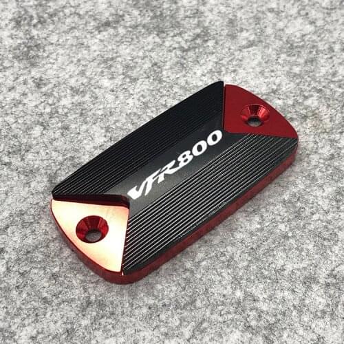 CNC Front Brake Fluid Reservoir Cover cap for Honda VFR800 Logo(VFR800)