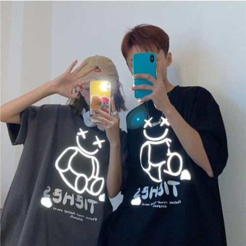 New Female Sex Cartoon pattern Female Solid Cotton O-Neck Short Sleeve Loose style T-shirts for Women Short Sport Femme T-Shirt