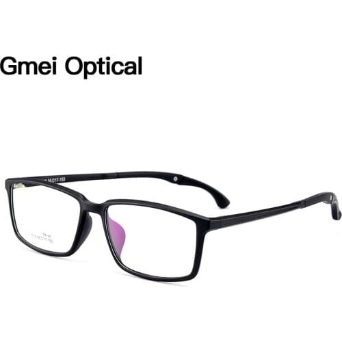 Gmei Optical Ultralight TR90 Men Optical Glasses Frames Plastic Optic Glasses Frame For Women Myopia Spectacles Oculos M1019