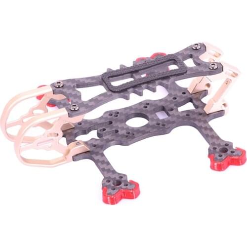 2inch 51MM Propeller Toothpick Frame Kit for AlfaRC BuBu105 / 100 RC Drone FPV Racing Quadcopter Freestyle support CADDX VISTA