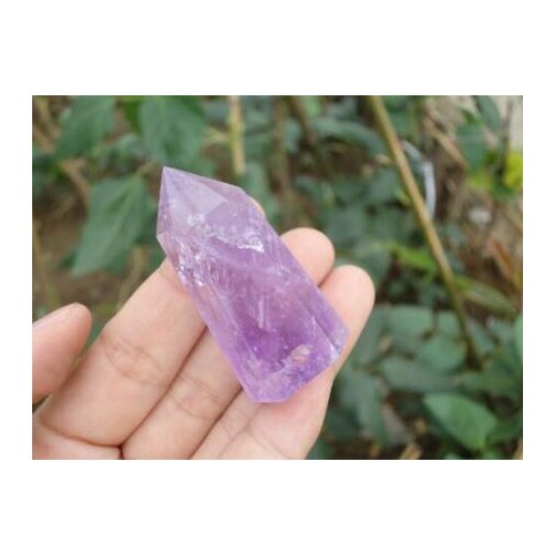 BEST!!! 23g Natural Amethyst Purple Quartz Crystal Wand Points Healing