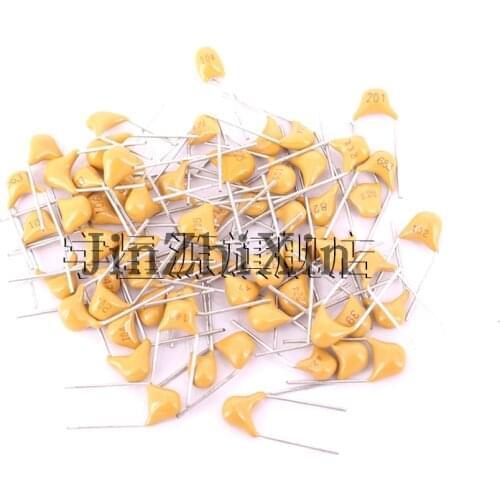 50V Monolithic capacitors 3.3NF 4.7NF 5.6NF 6.8NF 8.2NF 332K 472K 562K 682M 822M(20PCS) Pin pitch 5.08 mm