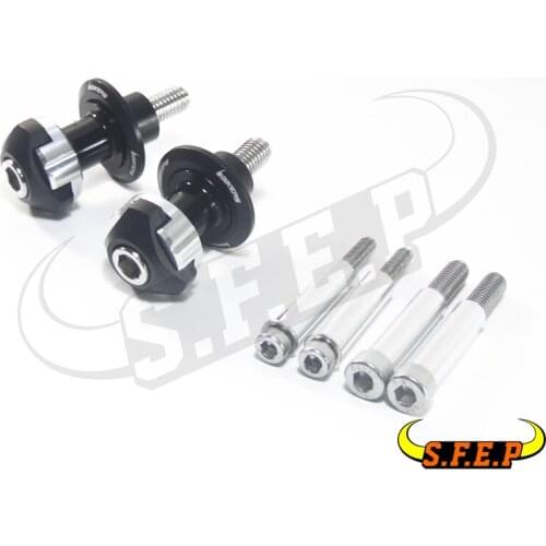 Motorcycle Universal CNC Aluminum Swingarm Spools slider stand screws For Suzuki GSXR600 GSXR750 GSXR1000 GSXR1300 SV650 B-KING