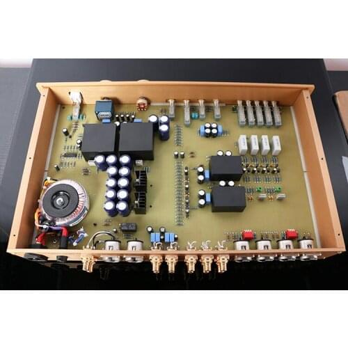 New Repeated engraving Switzerland FM255 circuit preamp power amplifier