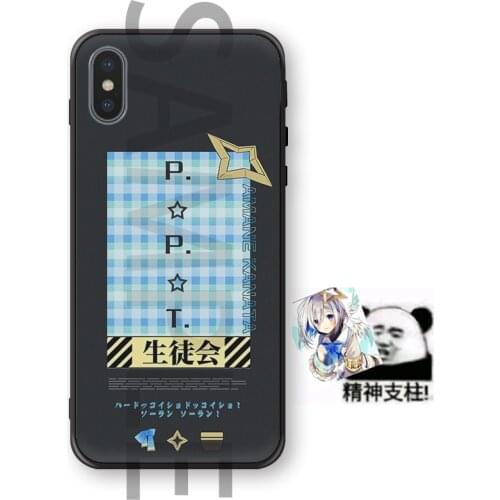 Amane Kanata Hololive Original Peripheral Vtuber Youtuber Impression Pattern IPhone Case Android Phone Case Customized