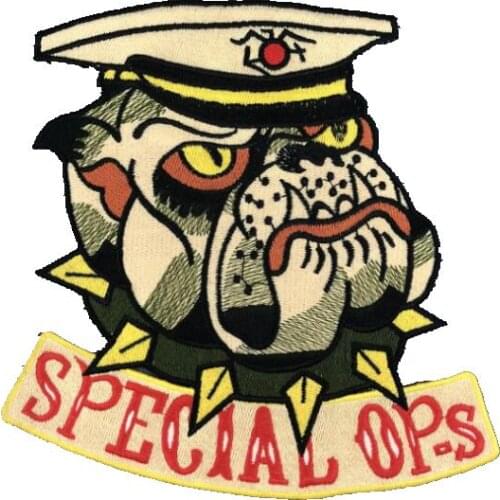 Dog Head Patch Embroidered Patches Iron on Patches for Clothes stickers applique fabric applications for clothes 1pc Decoration