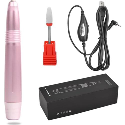 Professional Electric Manicure Machine Nail Drill Gel Milling Cutters Kit Portable Cutters Nail Art File Gel Remover Nail Drill