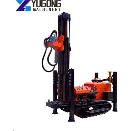 YGFY-800 Crawler Type Mounted Pneumatic Drilling Rig Mining Water Well Rig Irrigation Rock Resource Exploration Drilling Machine