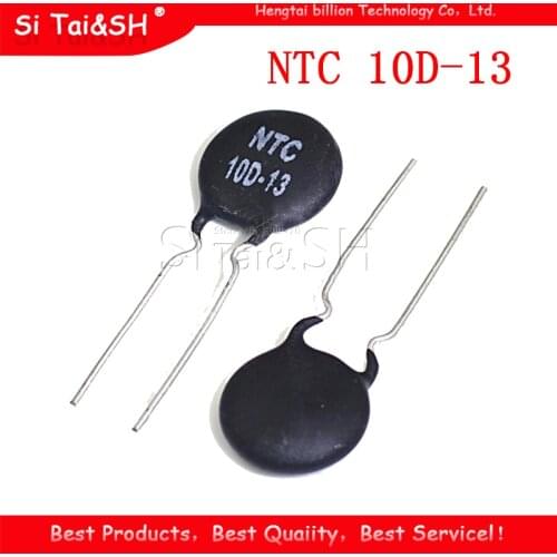 10pcs NTC Thermistor Resistor NTC 10D-13 Thermal Resistor