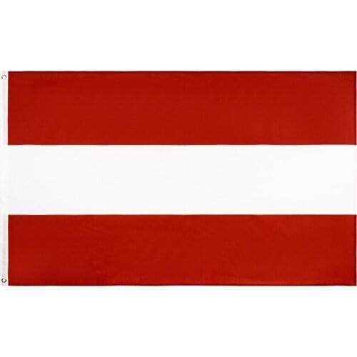Austria National Flag Football Banner Polyester Flag 90*150cm For Festival Home Garden Decoration Party Supplies