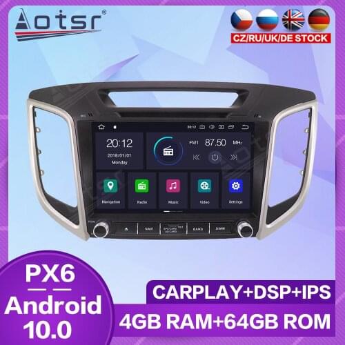 Carplay Car Multimedia Audio For Hyundai Creta ix25 2014 - 2018 Autoradio DVD Video Android Radio Car GPS Navigation Stereo Unit