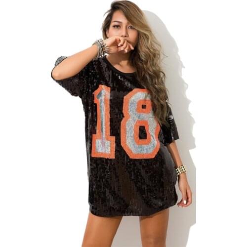 Sequins Sexy Stage Wear T-shirt Tops Women Fashion Dance Costume DJ DS suit Performing Wear Pole Dance Bar Gogo Dancer Outfits