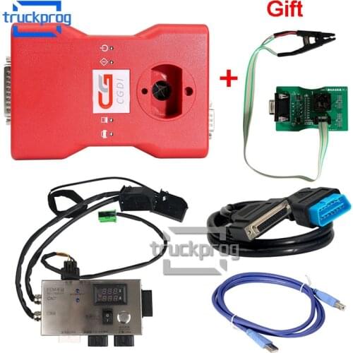 CGDI for BMW MSV80 Auto Key Programmer with FEM BDC Test Platform Reading 8 Foot Chip CGDI Prog Car Key Programming tool