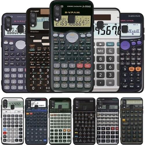 Retro Peculiar Funny Calculator phone Case For Samsung A10 A20E A30 A40 A50 A60 A70 M10 M20 M30S M40 A01 A21 A31 A51 A71 4G