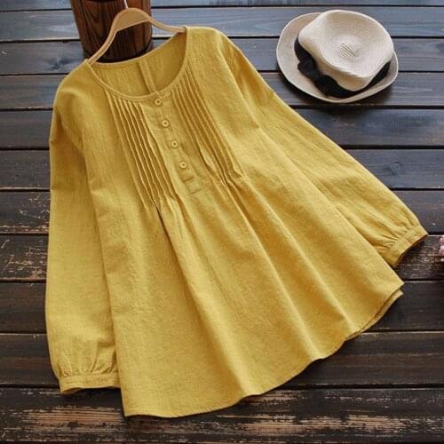 Coqincy Button Down Blouses