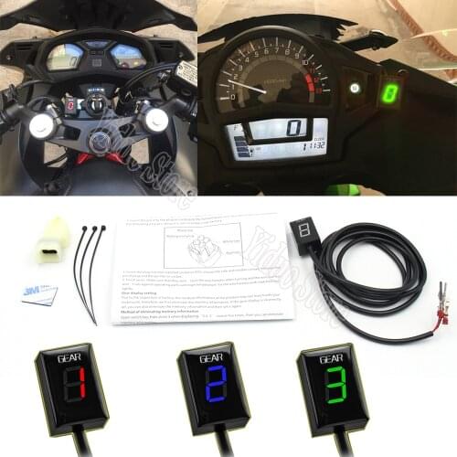 For Honda CBR600 F4I CBR 600 F4I 2001-2006 2002 2003 2004 Motorcycle 1-6 Level Ecu Plug Mount Speed Gear Display Indicator