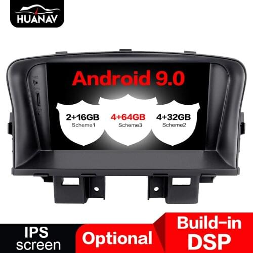 DSP Android 9 Car DVD GPS navigation For Chevrolet CRUZE 2008 2009 2010 2011 2012 auto radio stereo multimedia Screen player 64G