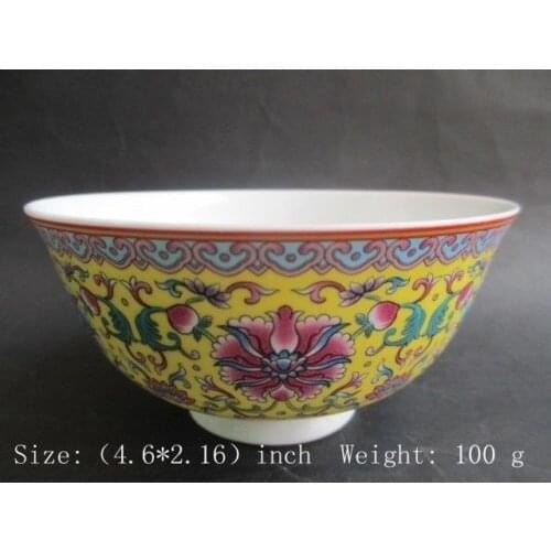 Exquisite Collection of Chinese porcelain bowl, painted with peach flower auspicious designs