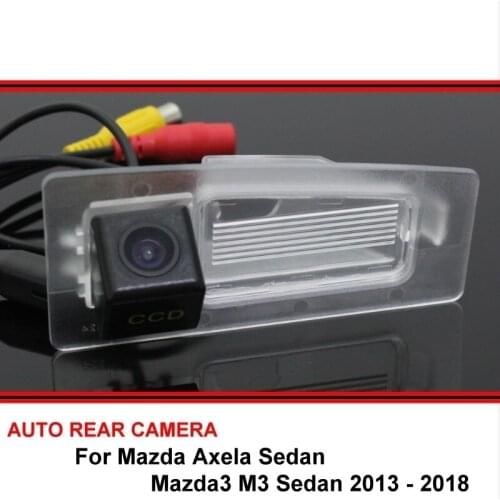 For Mazda Axela Mazda 3 Mazda3 M3 Sedan 2013~2018 Rear View Camera Reversing Camera Car Back up Camera HD CCD Night Vision