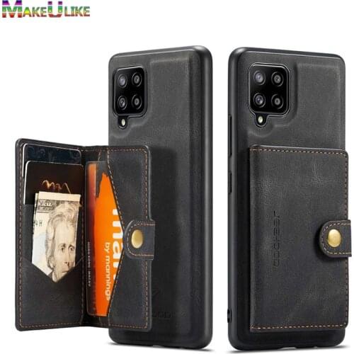 Leather Case For Samsung Galaxy A12 A52 A72 4G 5G Case Luxury PU Magnetic Card Slot Cover Case For Samsung A72 A52 A12 Case