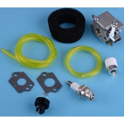 LETAOSK 9pcs Carburetor Air Fuel Tune Up Kit Fit For Bolens BL410 BL100 BL150 BL250 String Trimmer