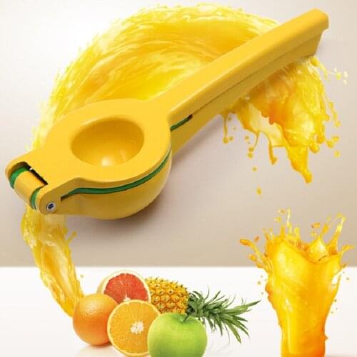 Multi-functional Lemon Squeezer 2-in-1 Double Layers Aluminum Alloy Fruit Juicer Manual Juice Squeezers Kitchen Gadgets AT88