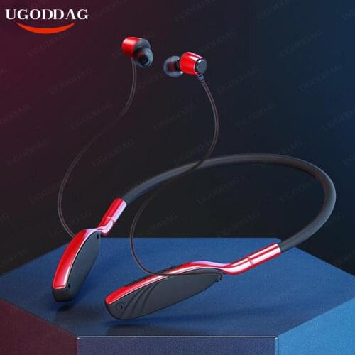 New Fone de ouvido Neckband Wireless Headphones Bluetooth Earphone Rotary Card Insertion Sports Jogging cycling driving Headset
